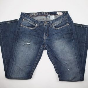 Southern Thread "The Bobby" Distressed Jeans